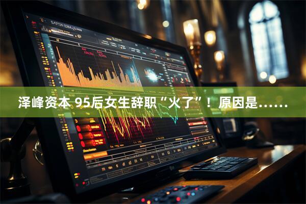 泽峰资本 95后女生辞职“火了”！原因是……