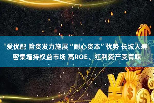 爱优配 险资发力施展“耐心资本”优势 长城人寿密集增持权益市场 高ROE、红利资产受青睐