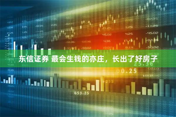 东信证券 最会生钱的亦庄，长出了好房子